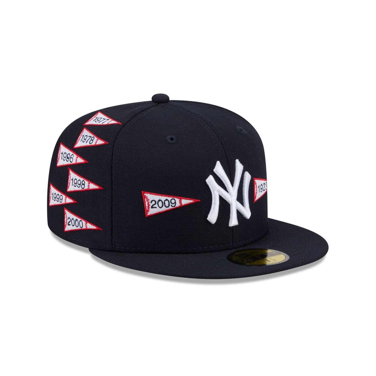 Spike Lee x New York Yankees World Series Champions Pennants Wool 59FIFTY Fitted Hat - Image 3