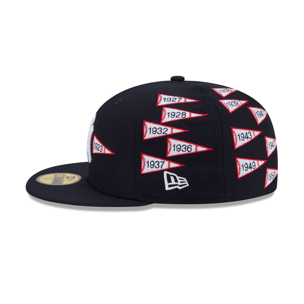 Spike Lee x New York Yankees World Series Champions Pennants Wool 59FIFTY Fitted Hat - Image 4