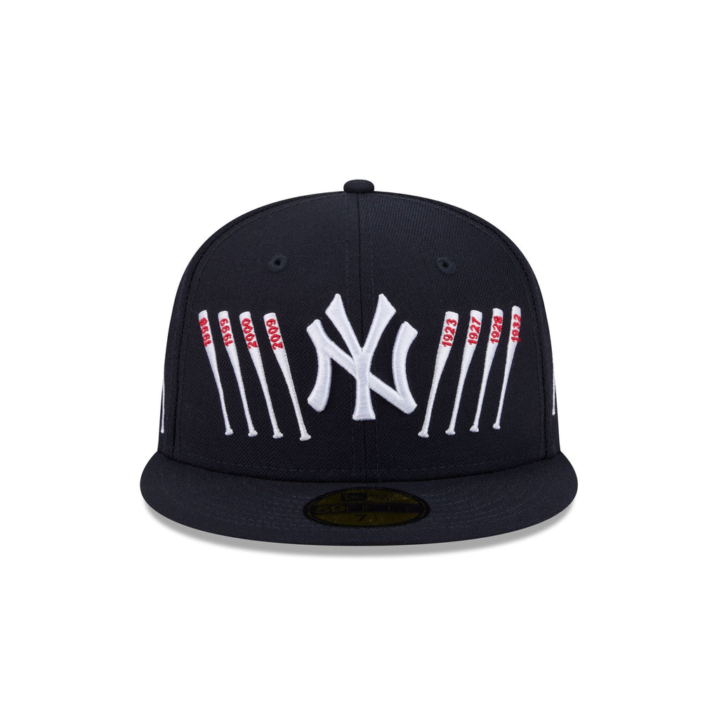 Spike Lee x New York Yankees World Series Champions Bats Wool 59FIFTY Fitted Hat - Image 2