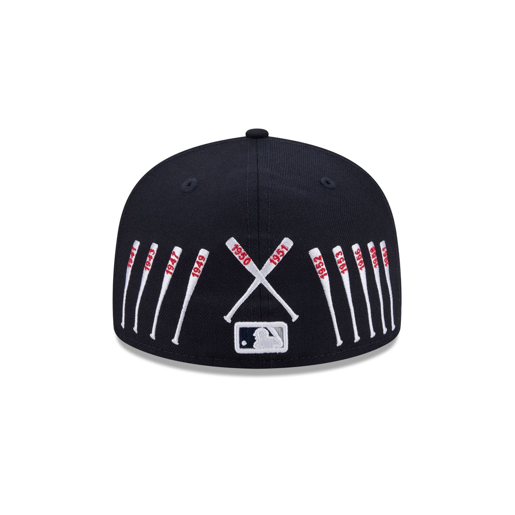 Spike Lee x New York Yankees World Series Champions Bats Wool 59FIFTY Fitted Hat - Image 6