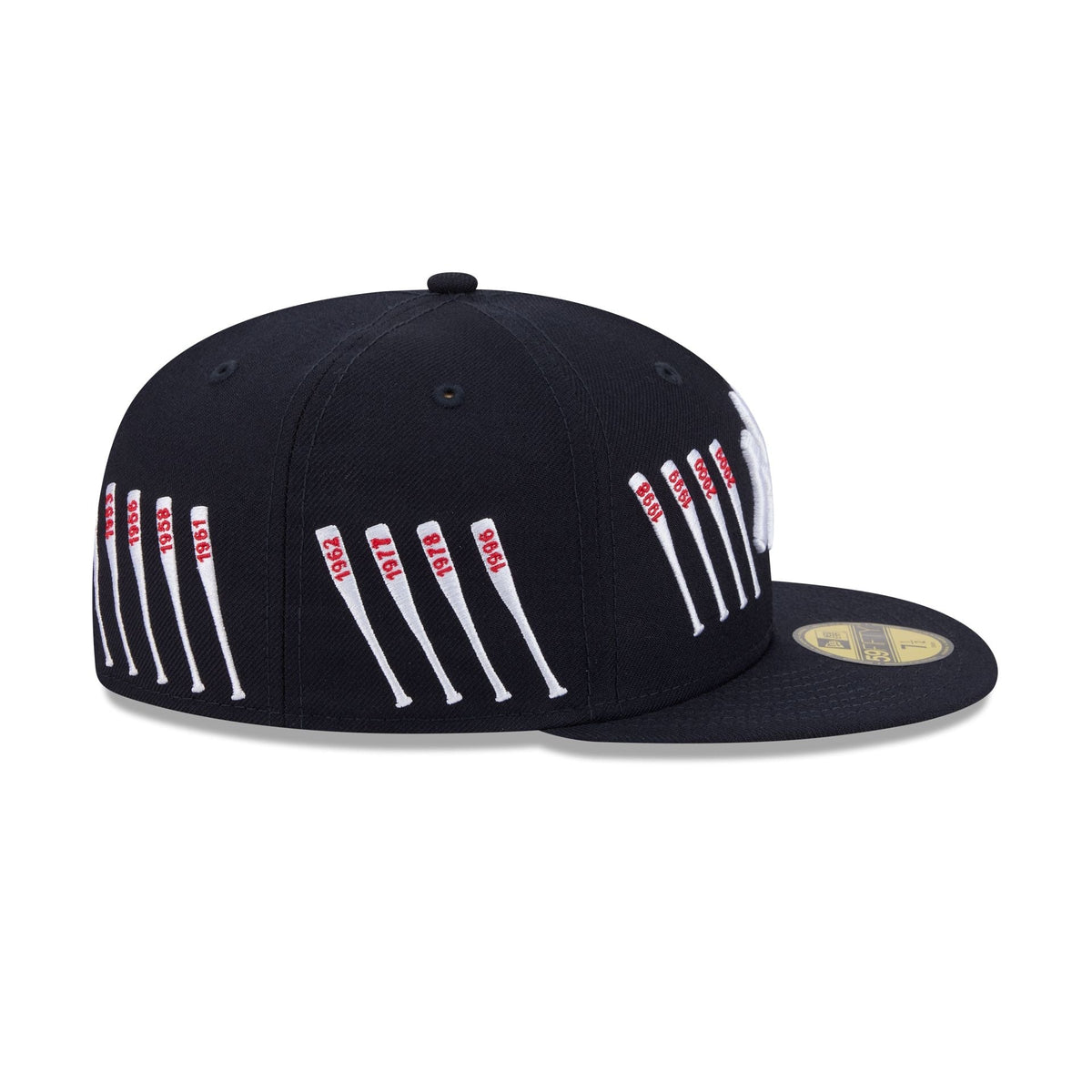 Spike Lee x New York Yankees World Series Champions Bats Wool 59FIFTY Fitted Hat - Image 5