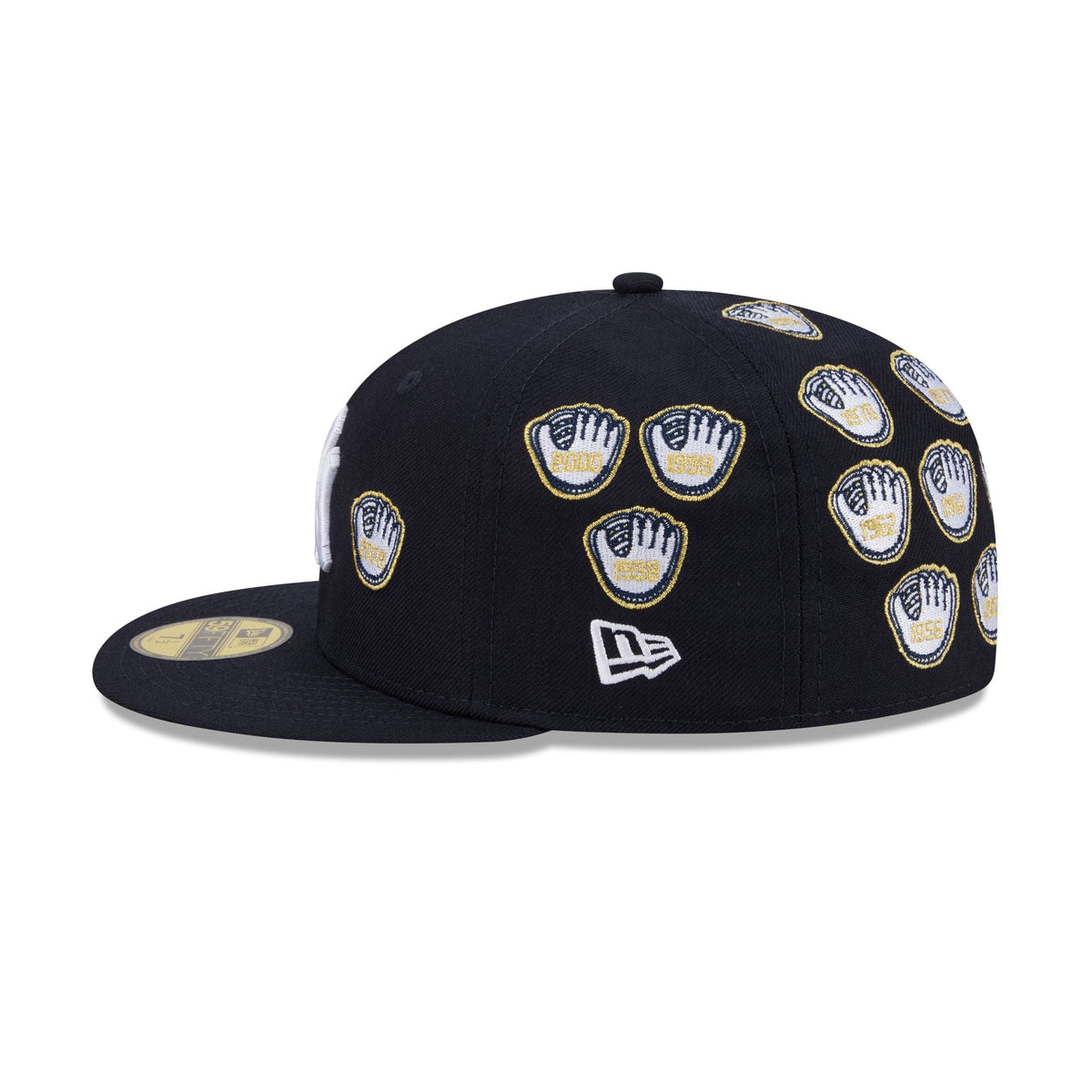 Spike Lee x New York Yankees World Series Champions Gloves Wool 59FIFTY Fitted Hat - Image 4