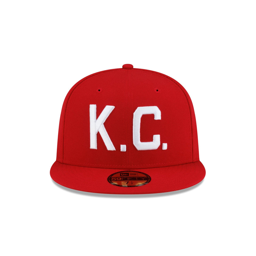 Kansas City Monarchs Turn Back the Clock Red 59FIFTY Fitted Hat - Image 2