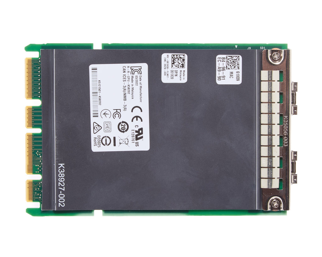 Dell Intel E810-XXVDA2 Dual Port 25GB SFP28 OCP 3.0