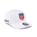 U.S. Soccer Men's National Team Americana White 9SEVENTY Stretch-Snap Hat