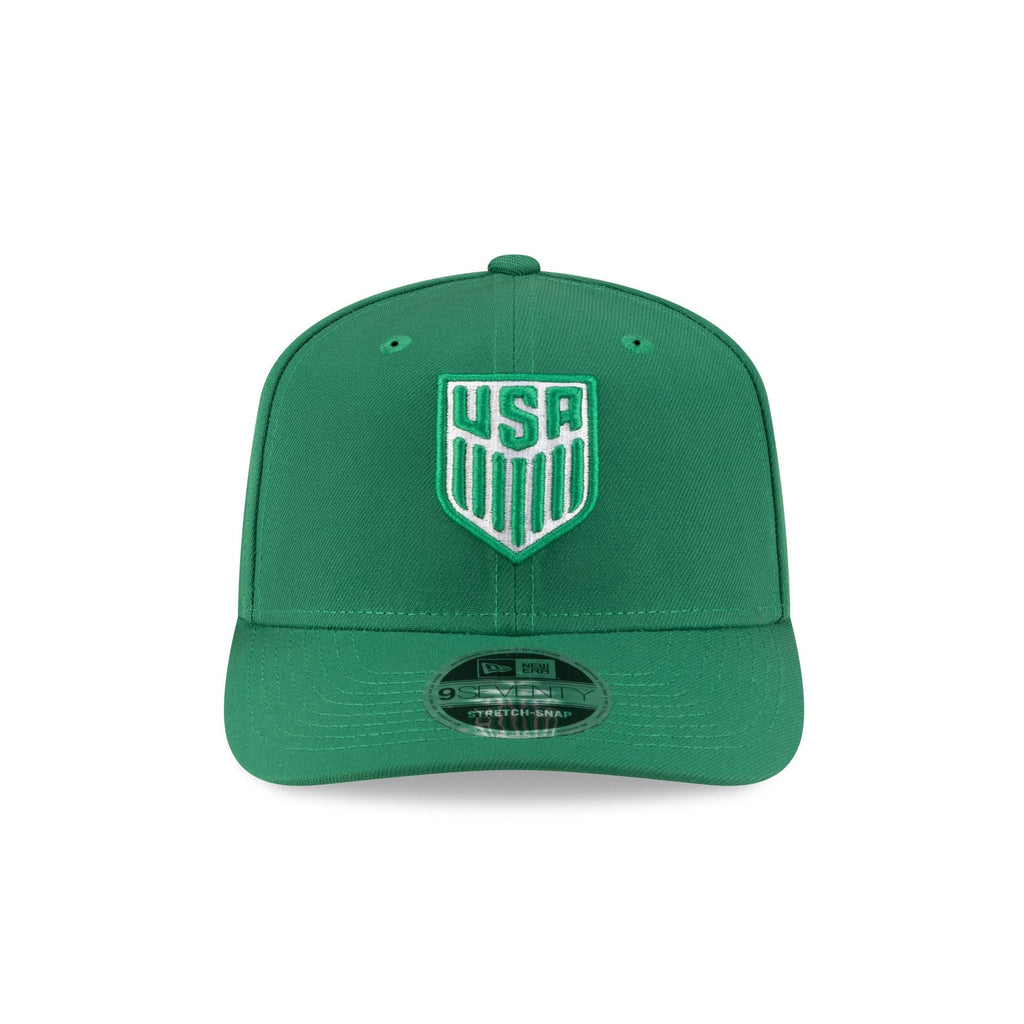 U.S. Soccer Men's National Team Kelly Green 9SEVENTY Stretch-Snap Hat - Image 2