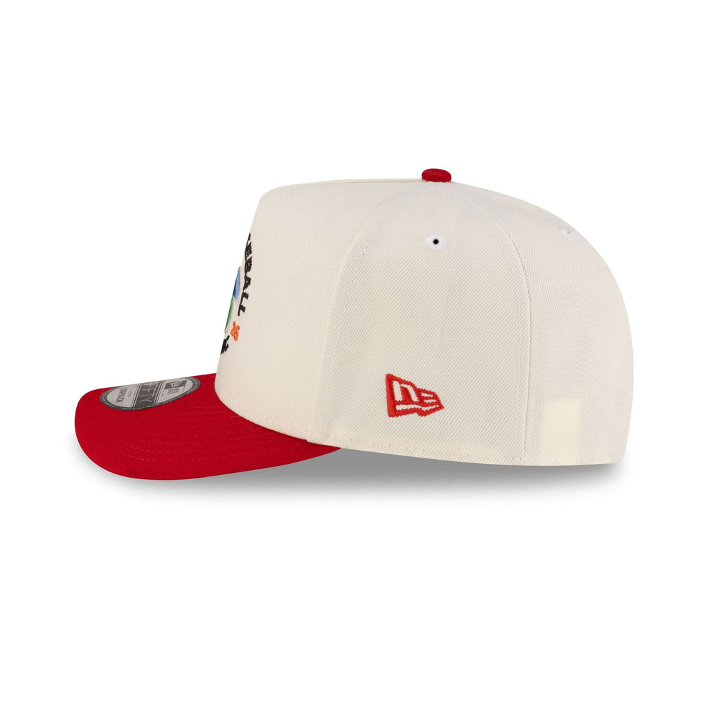 Japan 2026 World Baseball Classic Chrome White 9FIFTY A-Frame Snapback Hat - Image 5