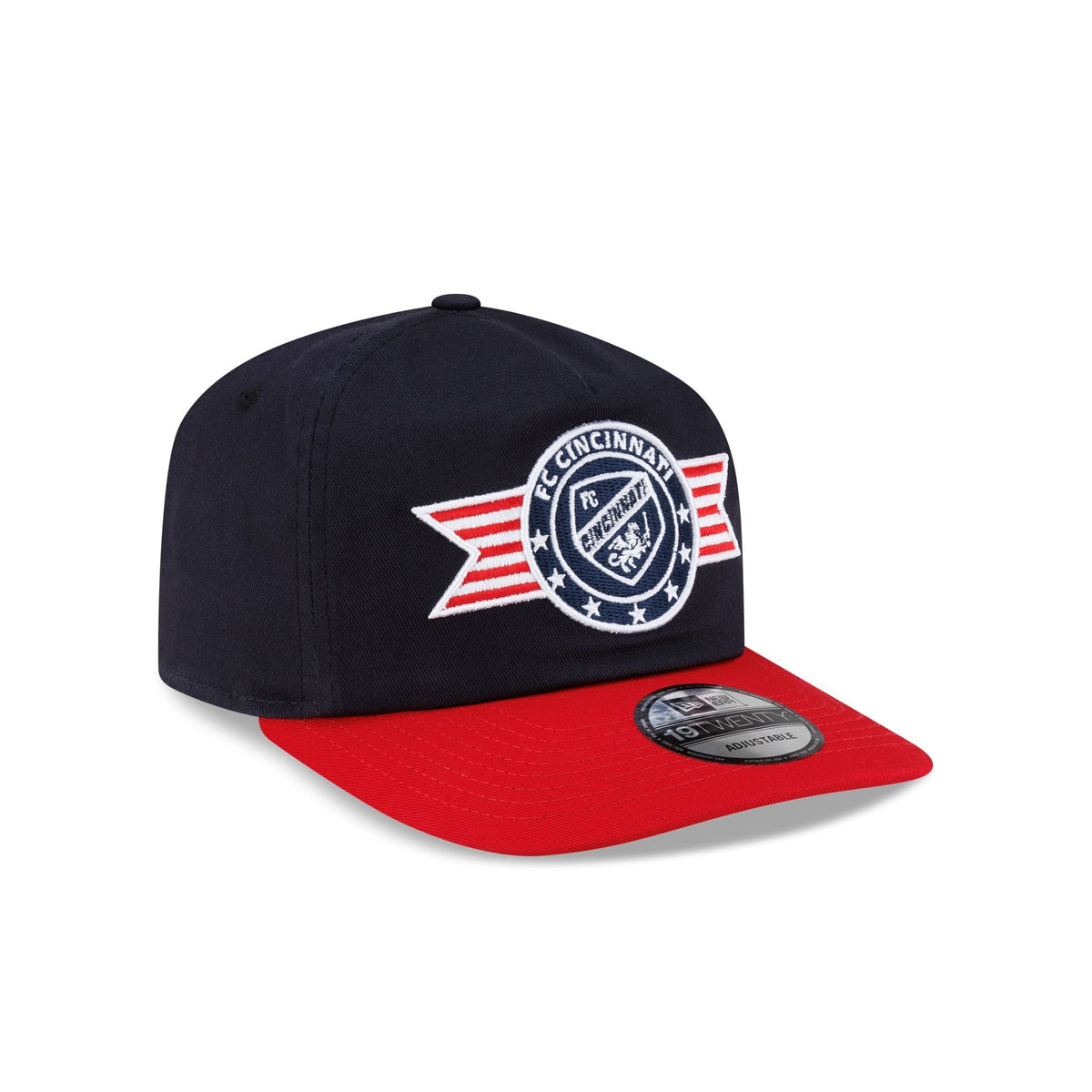 FC Cincinnati MLS Americana 19TWENTY Snapback Hat - Image 3
