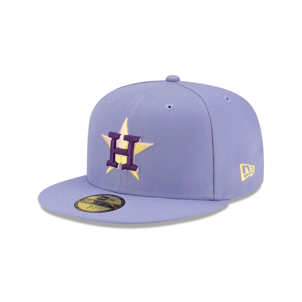 Houston Astros Lavender Spring 59FIFTY Fitted Hat - Image 3
