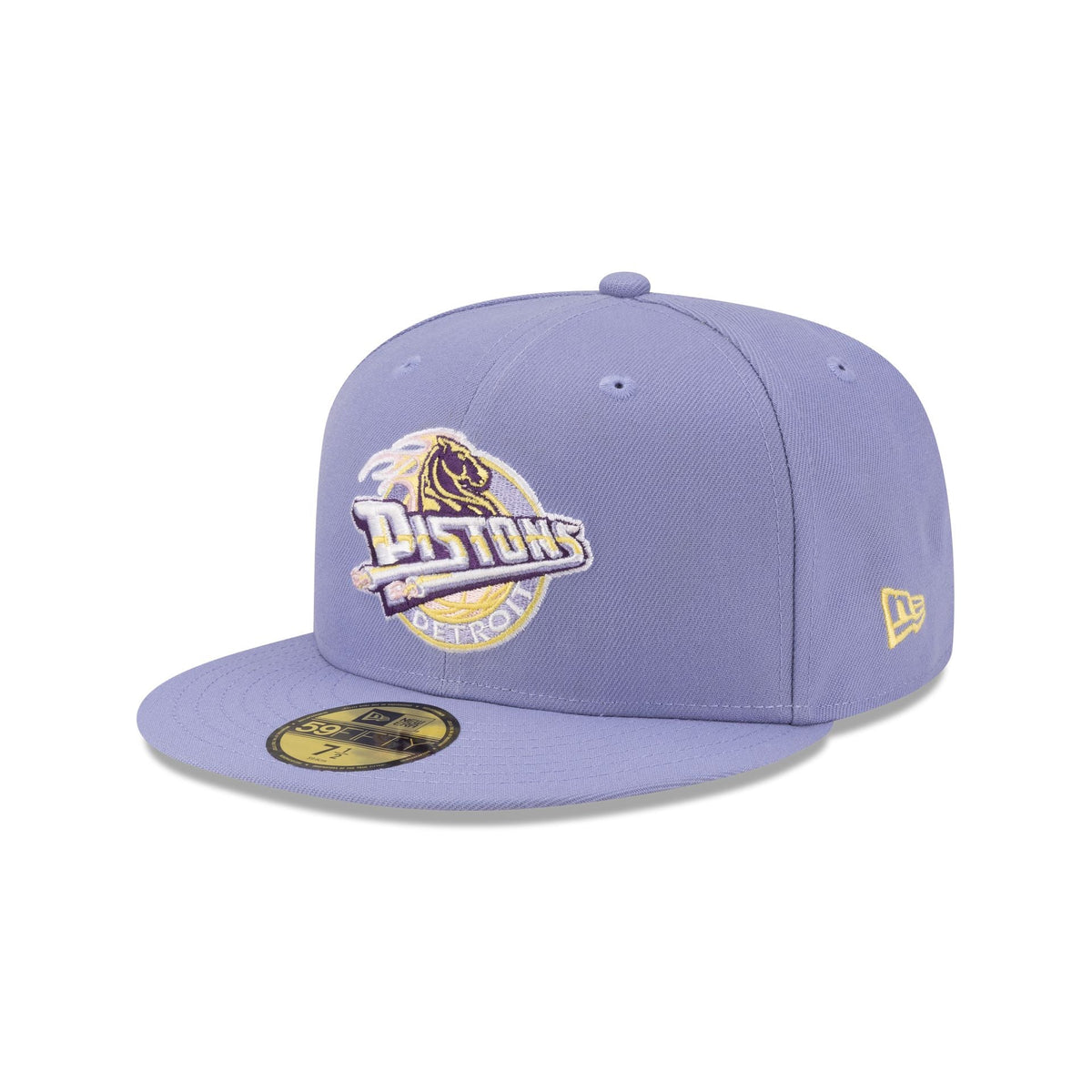 Detroit Pistons Hardwood Classics Lavender Pack 59FIFTY Fitted Hat - Image 3