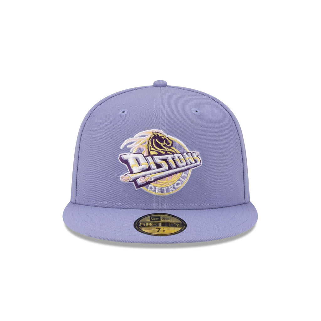 Detroit Pistons Hardwood Classics Lavender Pack 59FIFTY Fitted Hat - Image 2