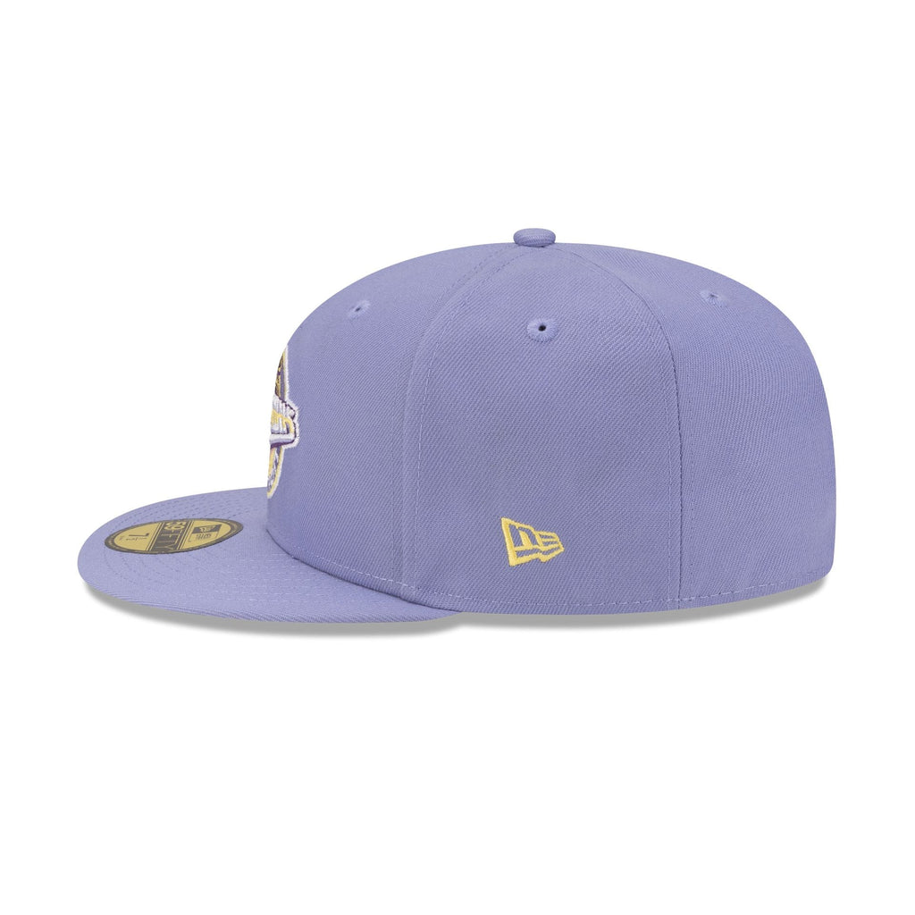 Detroit Pistons Hardwood Classics Lavender Pack 59FIFTY Fitted Hat - Image 5