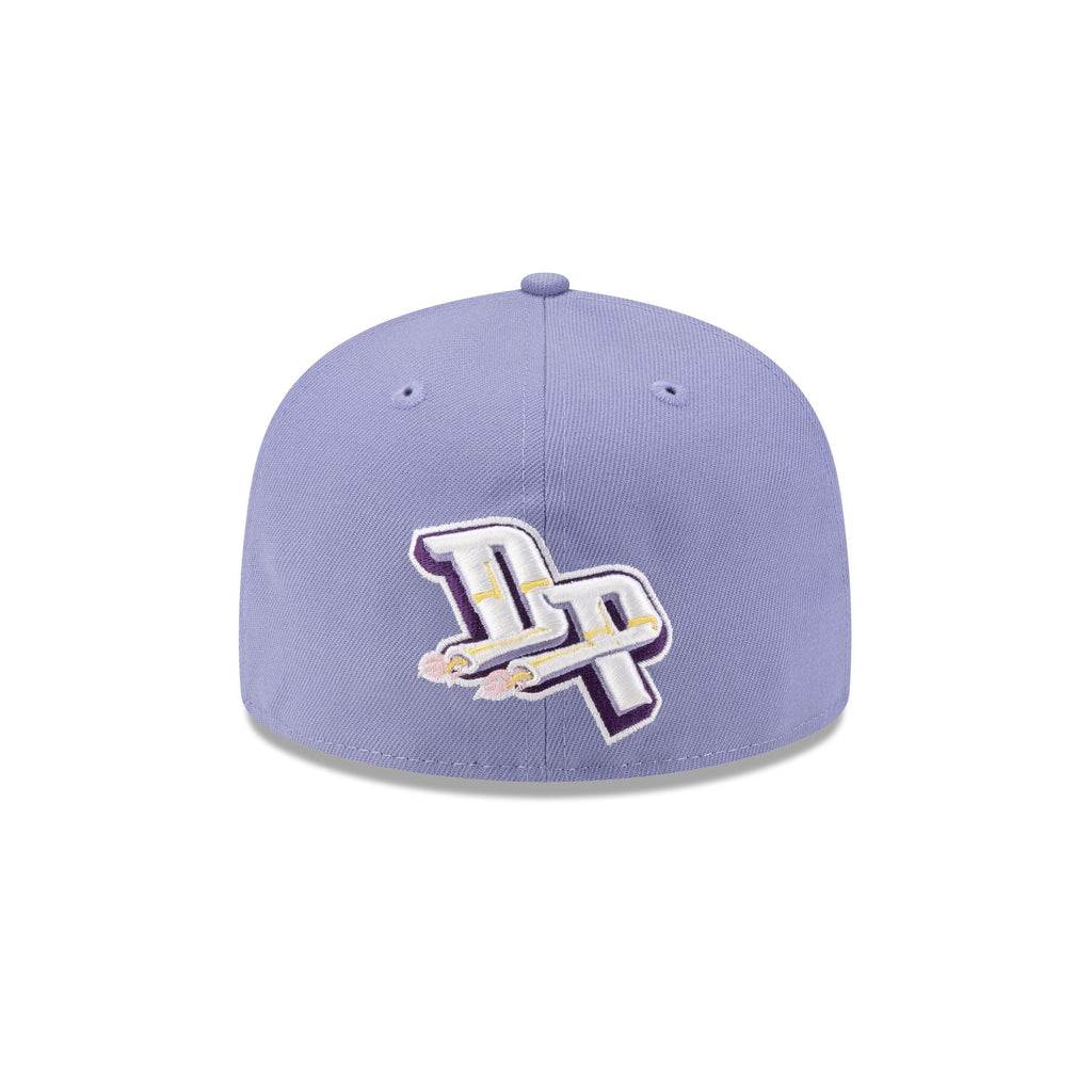 Detroit Pistons Hardwood Classics Lavender Pack 59FIFTY Fitted Hat - Image 6