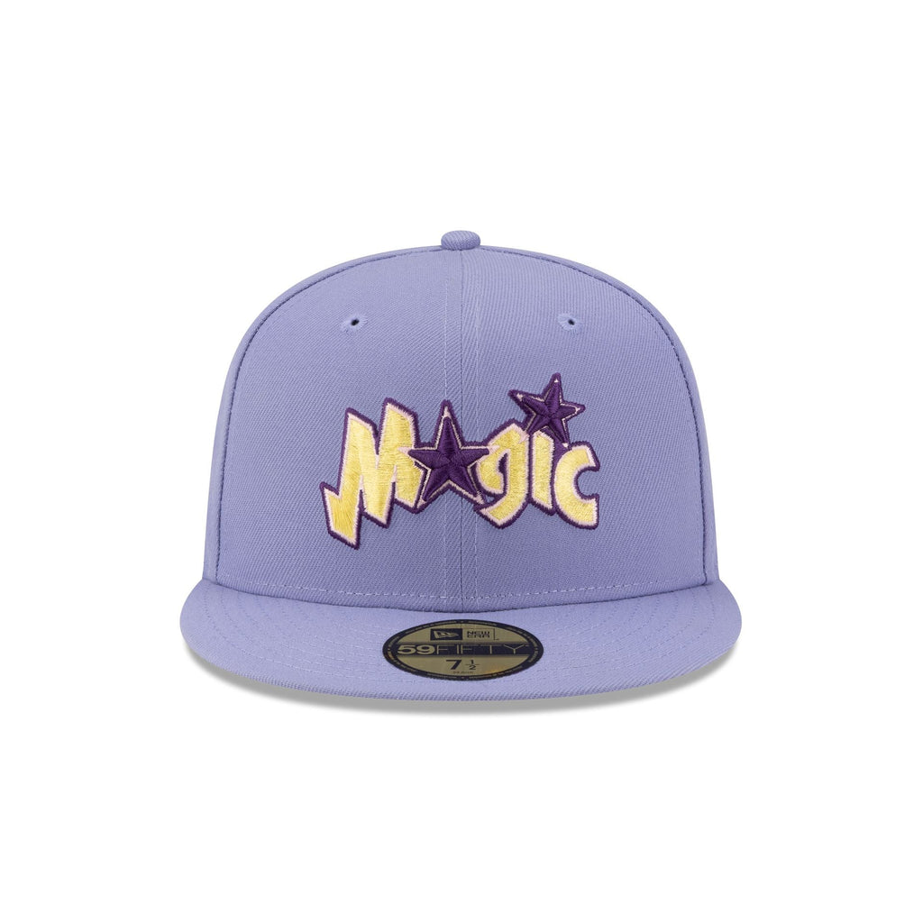 Orlando Magic Hardwood Classics Lavender Pack 59FIFTY Fitted Hat - Image 2