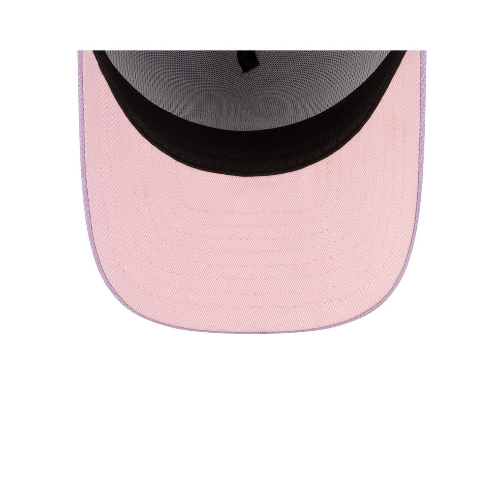 Miami Heat Lavender 9FIFTY A-Frame Snapback Hat - Image 7
