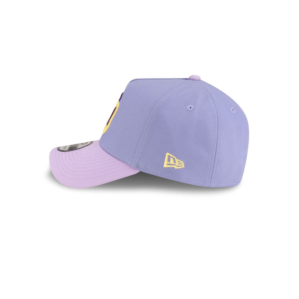 San Diego Padres Lavender Pink 9FORTY A-Frame Snapback Hat - Image 5