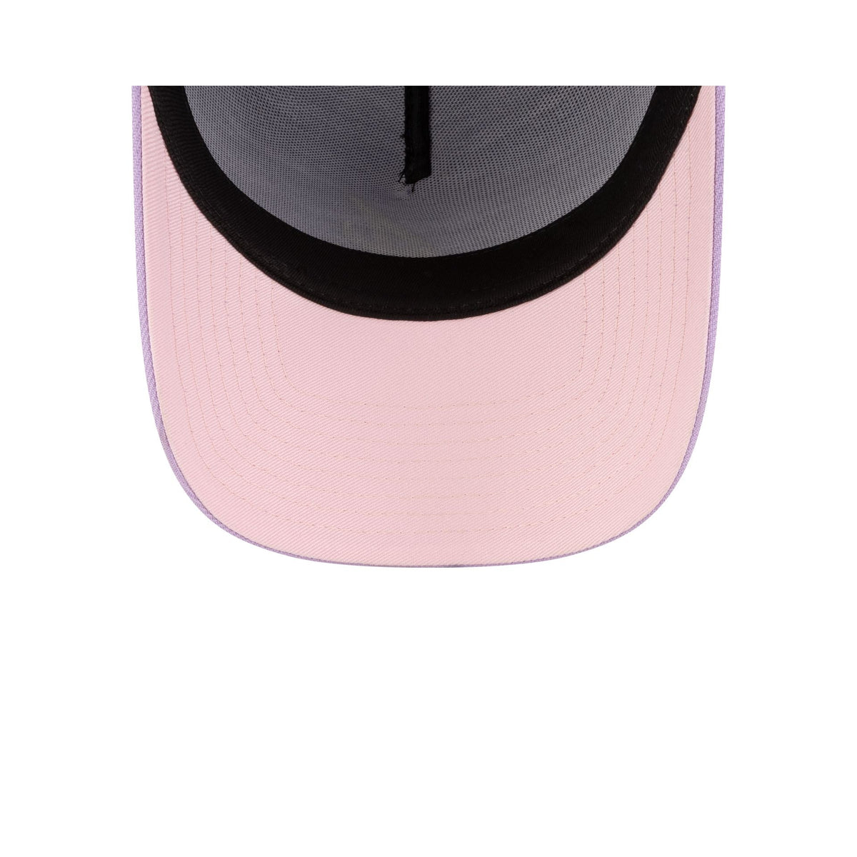 Los Angeles Dodgers Lavender Pink 9FORTY A-Frame Snapback Hat - Image 7