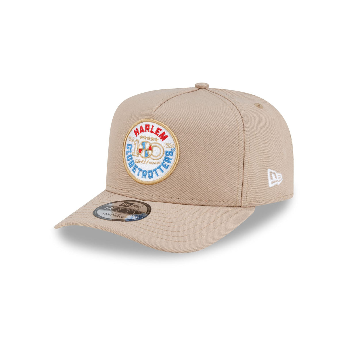 Harlem Globetrotters 100th Anniversary Camel 9FIFTY A-Frame Snapback Hat - Image 3