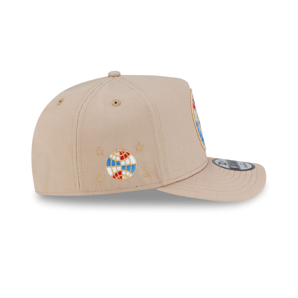 Harlem Globetrotters 100th Anniversary Camel 9FIFTY A-Frame Snapback Hat - Image 4