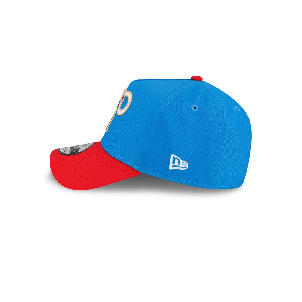 Harlem Globetrotters 100th Anniversary Blue 9FORTY A-Frame Snapback Hat - Image 5