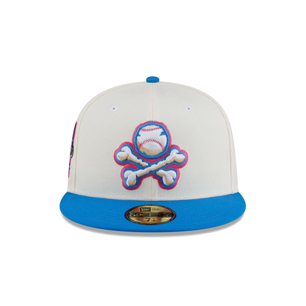 Big League Chew® x El Paso Chihuahuas Curve Ball Cotton Candy™ 59FIFTY Fitted Hat - Image 2