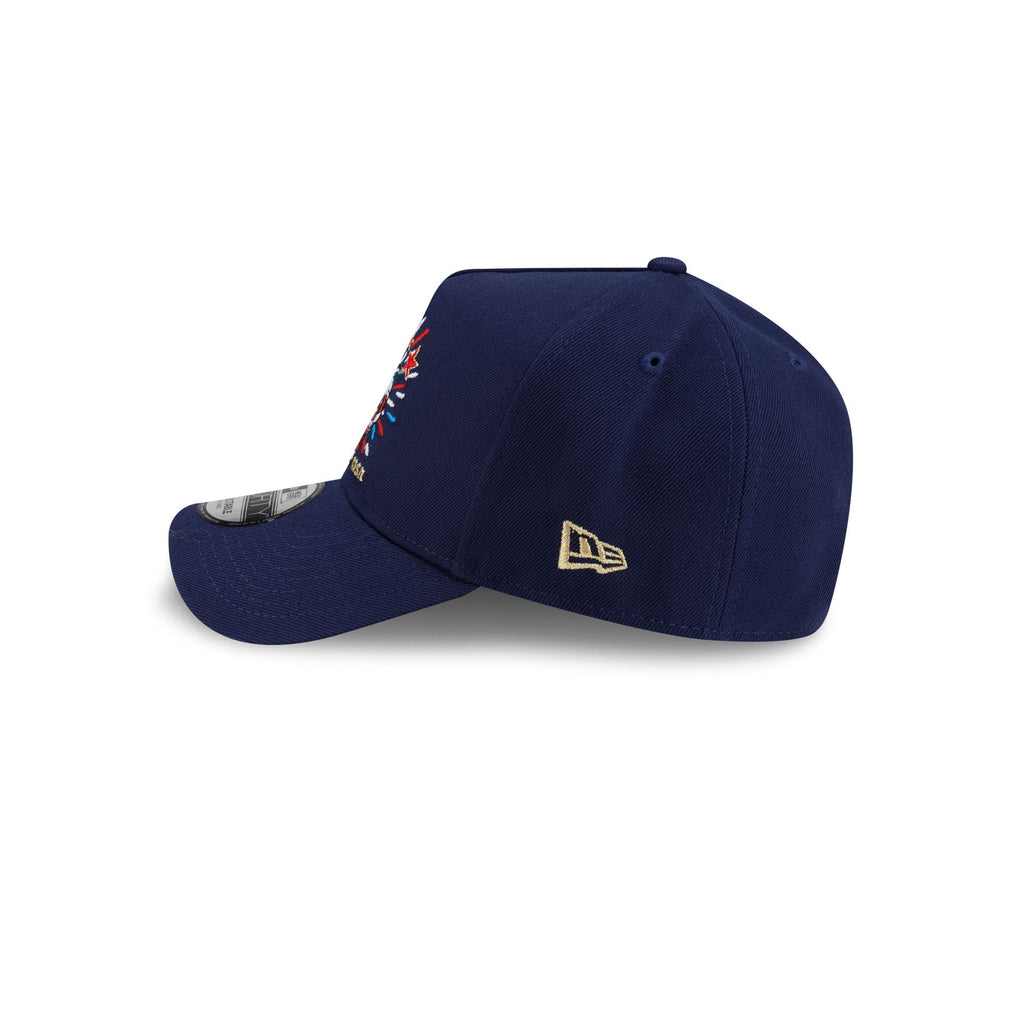 New Era Cap USA Skull Navy 9FORTY A-Frame Snapback Hat - Image 5