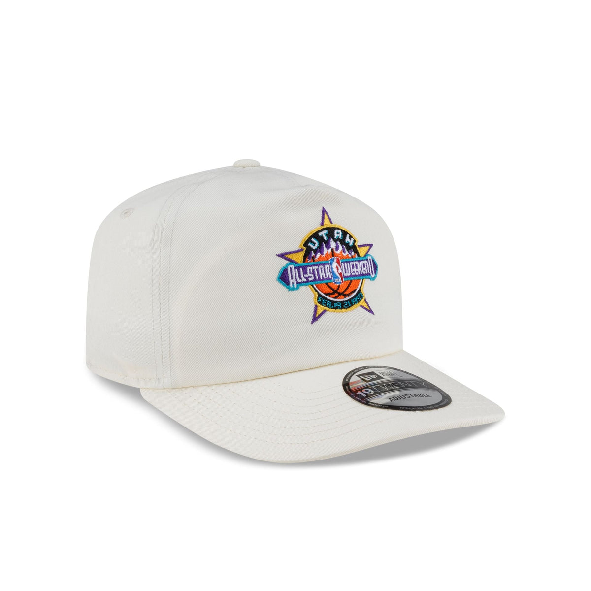 Utah Jazz Hardwood Classics 1993 All-Star Game Chrome 19TWENTY Adjustable Hat - Image 3