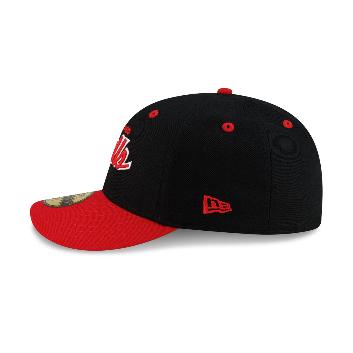 Chicago Bulls Hardwood Classics 90s Script 59FIFTY Fitted Hat - Image 5