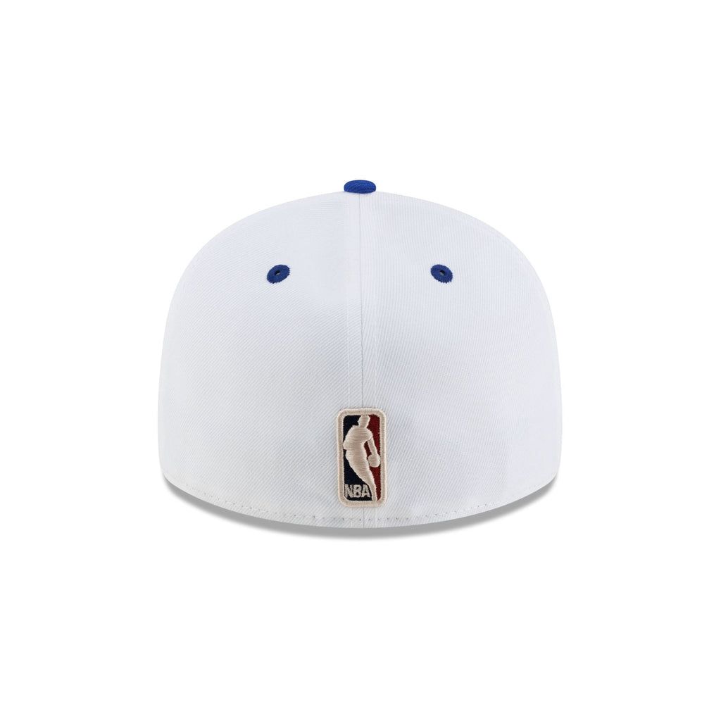 Dallas Mavericks Hardwood Classics 90s White 59FIFTY Fitted Hat - Image 6