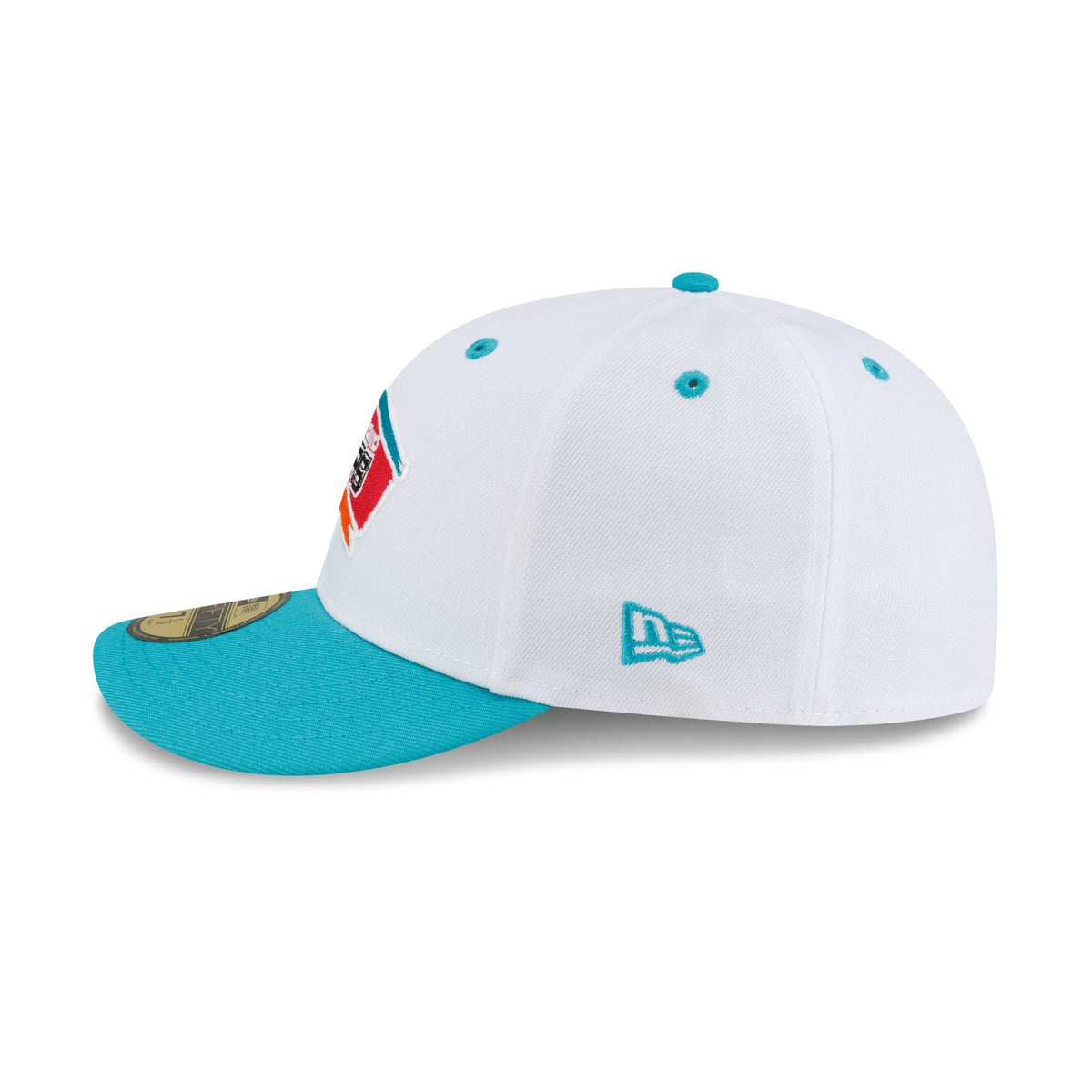 San Antonio Spurs Hardwood Classics 90s White 59FIFTY Fitted Hat - Image 4