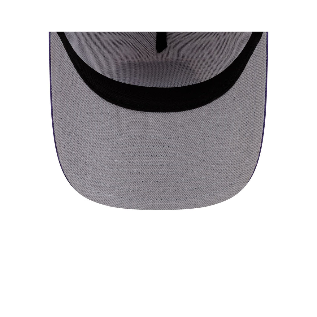 Toronto Raptors Hardwood Classics 90s Panel 9FIFTY A-Frame Snapback Hat - Image 7