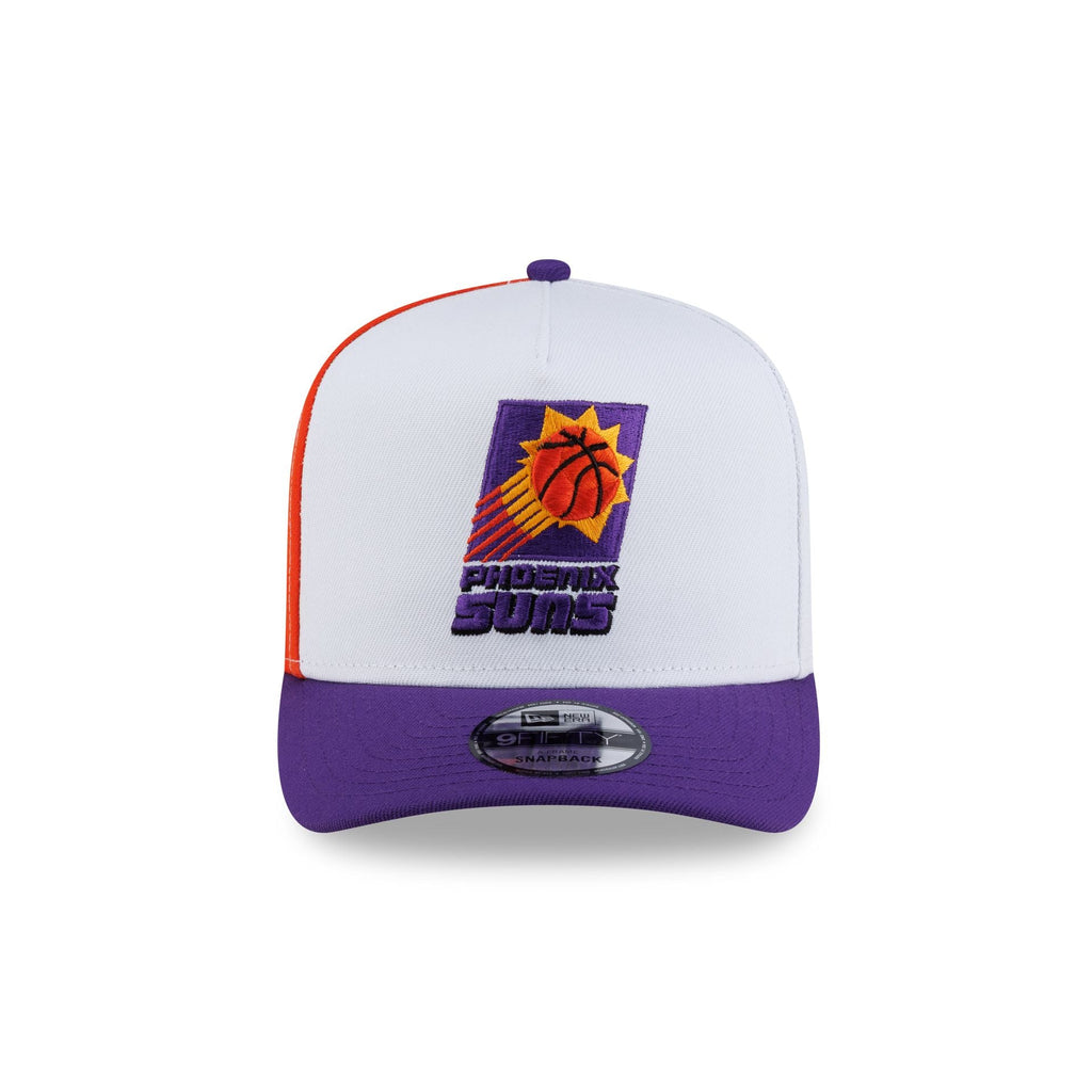 Phoenix Suns Hardwood Classics 90s Panel 9FIFTY A-Frame Snapback Hat - Image 2