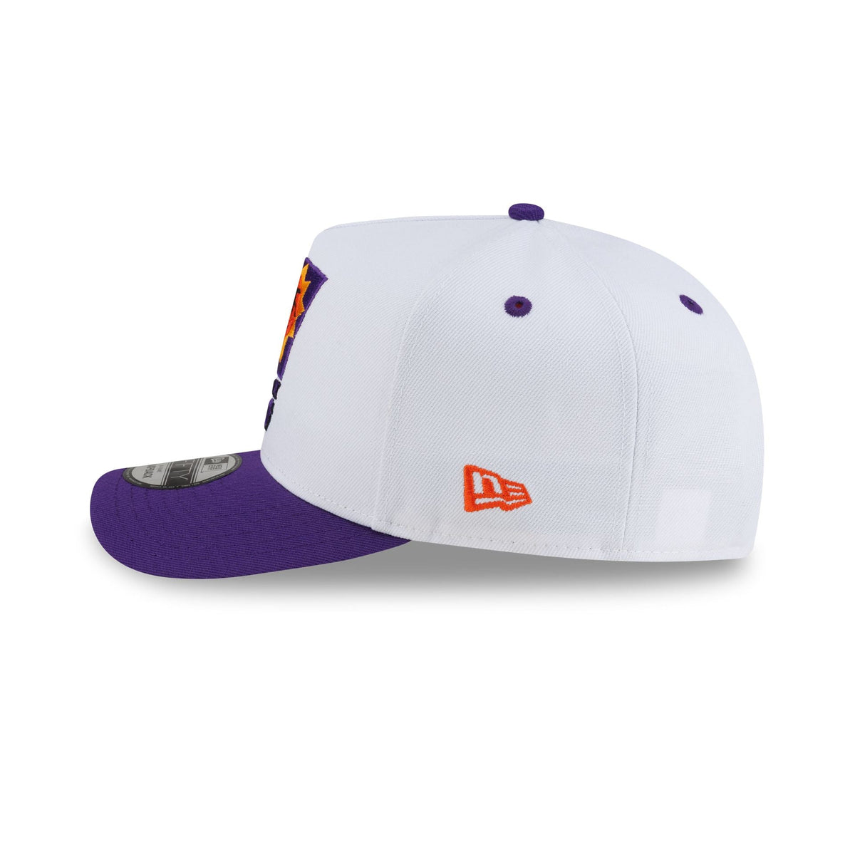 Phoenix Suns Hardwood Classics 90s Panel 9FIFTY A-Frame Snapback Hat - Image 4