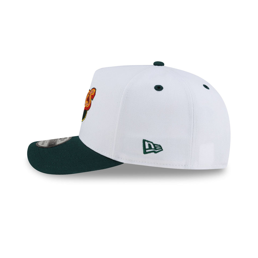 Seattle Supersonics Hardwood Classics 90s Panel 9FIFTY A-Frame Snapback Hat - Image 4