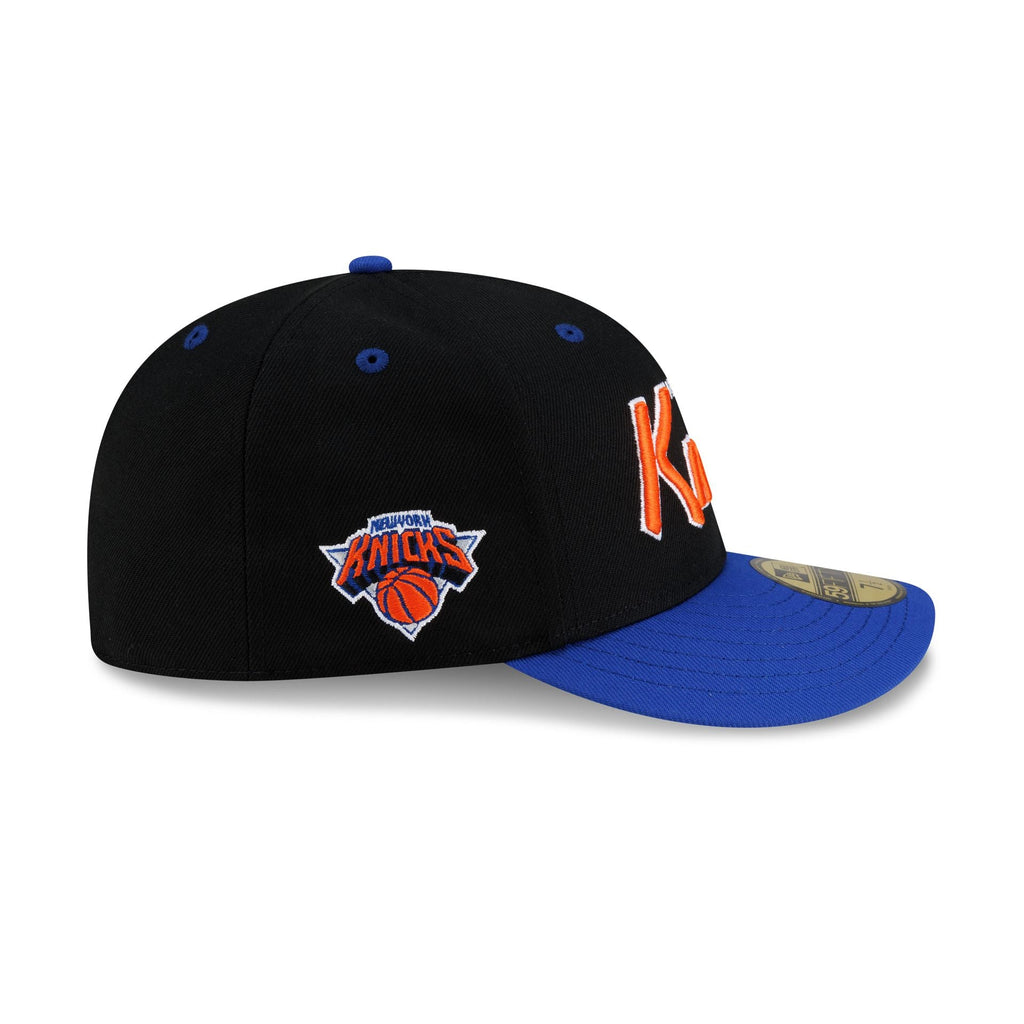 New York Knicks Hardwood Classics 90s Script 59FIFTY Fitted Hat - Image 4