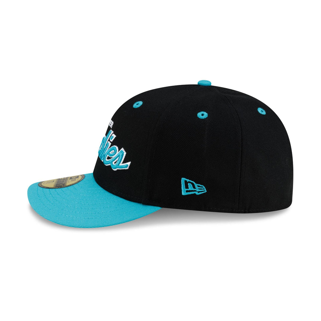 Vancouver Grizzlies Hardwood Classics 90s Script 59FIFTY Fitted Hat - Image 5