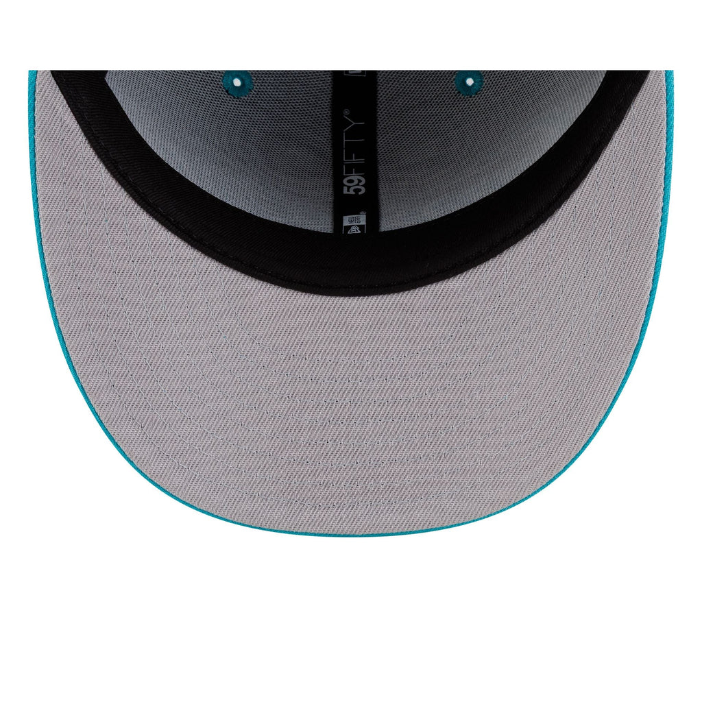 Vancouver Grizzlies Hardwood Classics 90s Script 59FIFTY Fitted Hat - Image 7