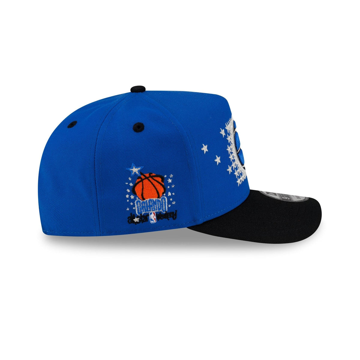 Orlando Magic Hardwood Classics 90s All-Star Weekend 9FIFTY A-Frame Snapback Hat - Image 4