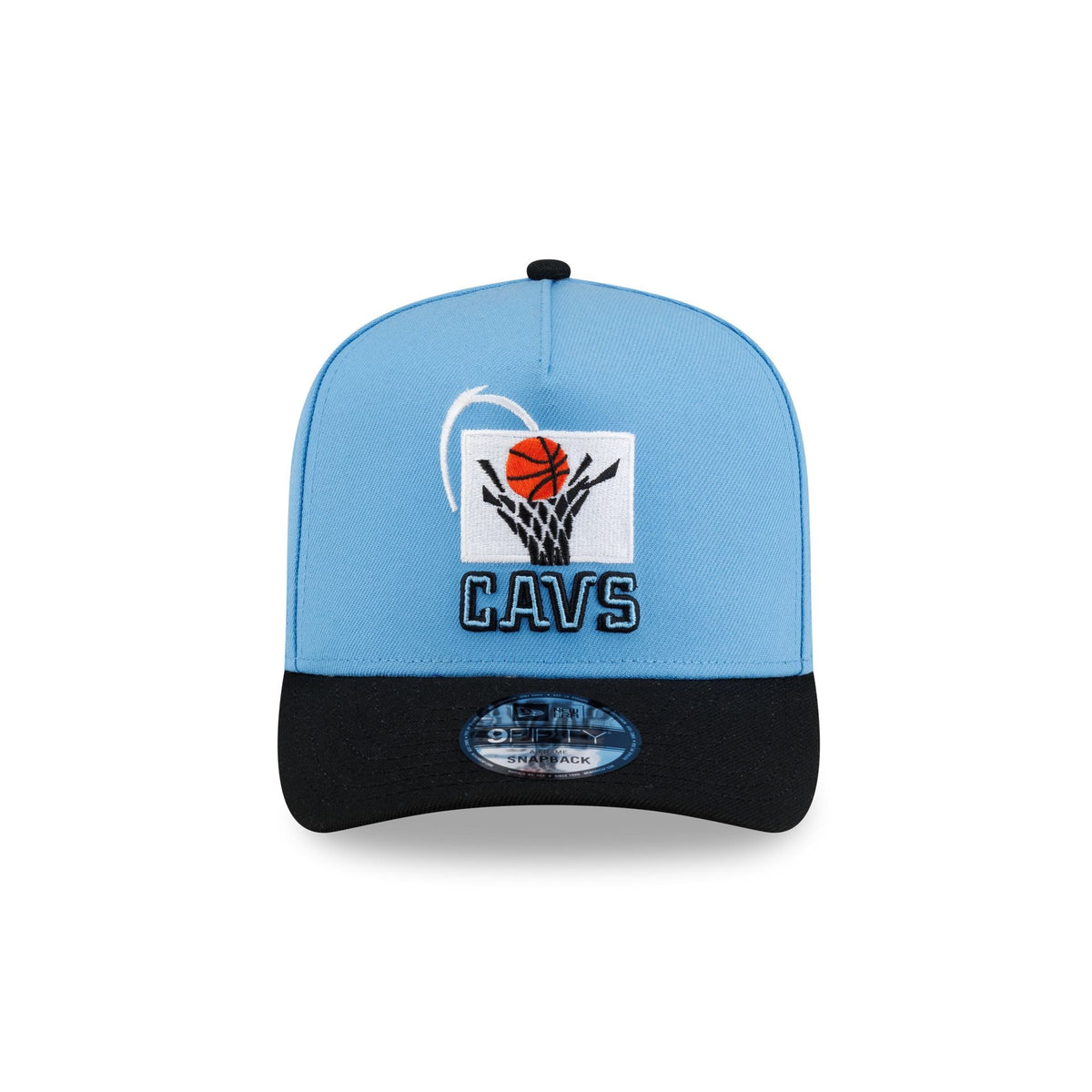 Cleveland Cavaliers Hardwood Classics 90s All-Star Weekend 9FIFTY A-Frame Snapback Hat - Image 2