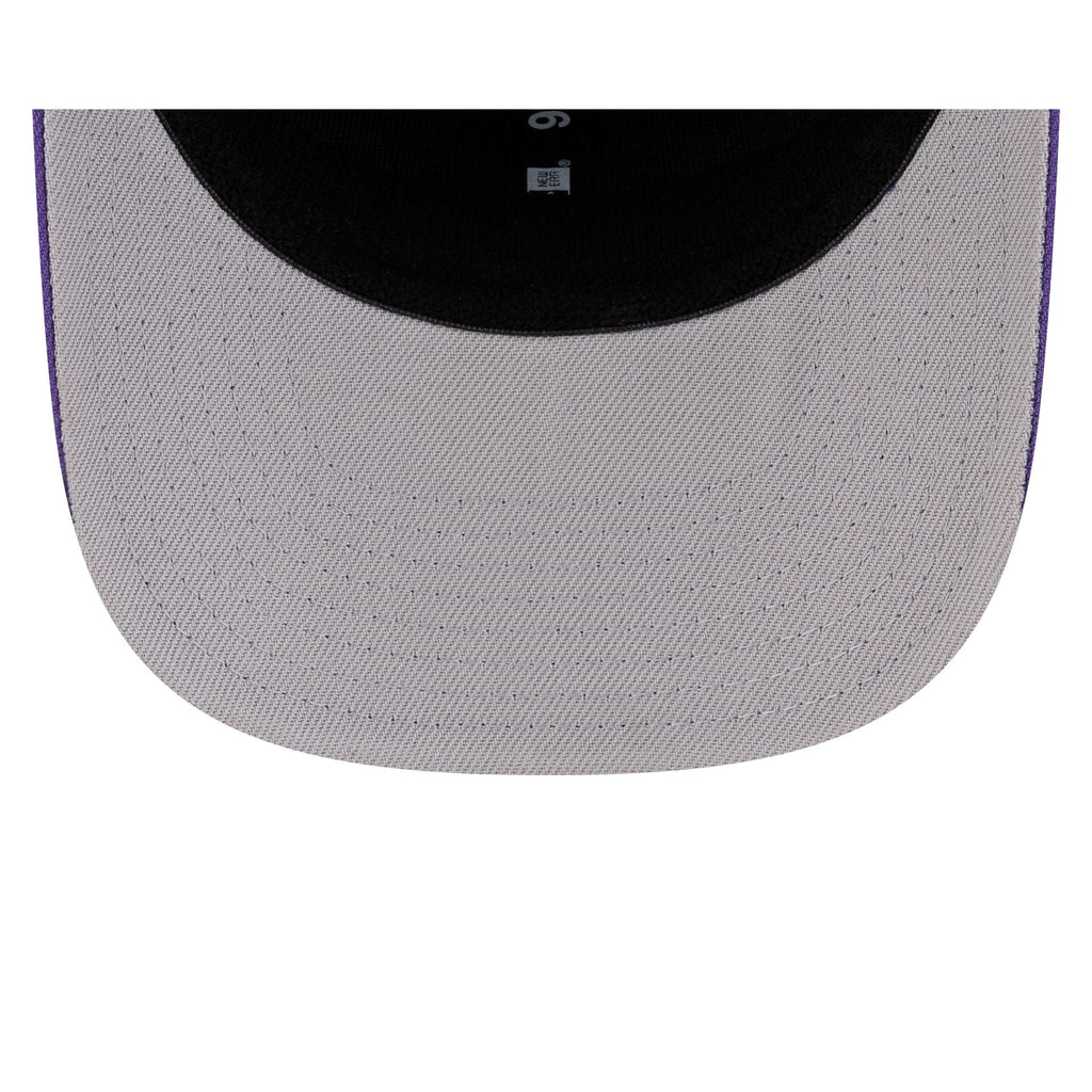 Toronto Raptors Hardwood Classics 90s Script 9SEVENTY Stretch-Snap Hat - Image 7
