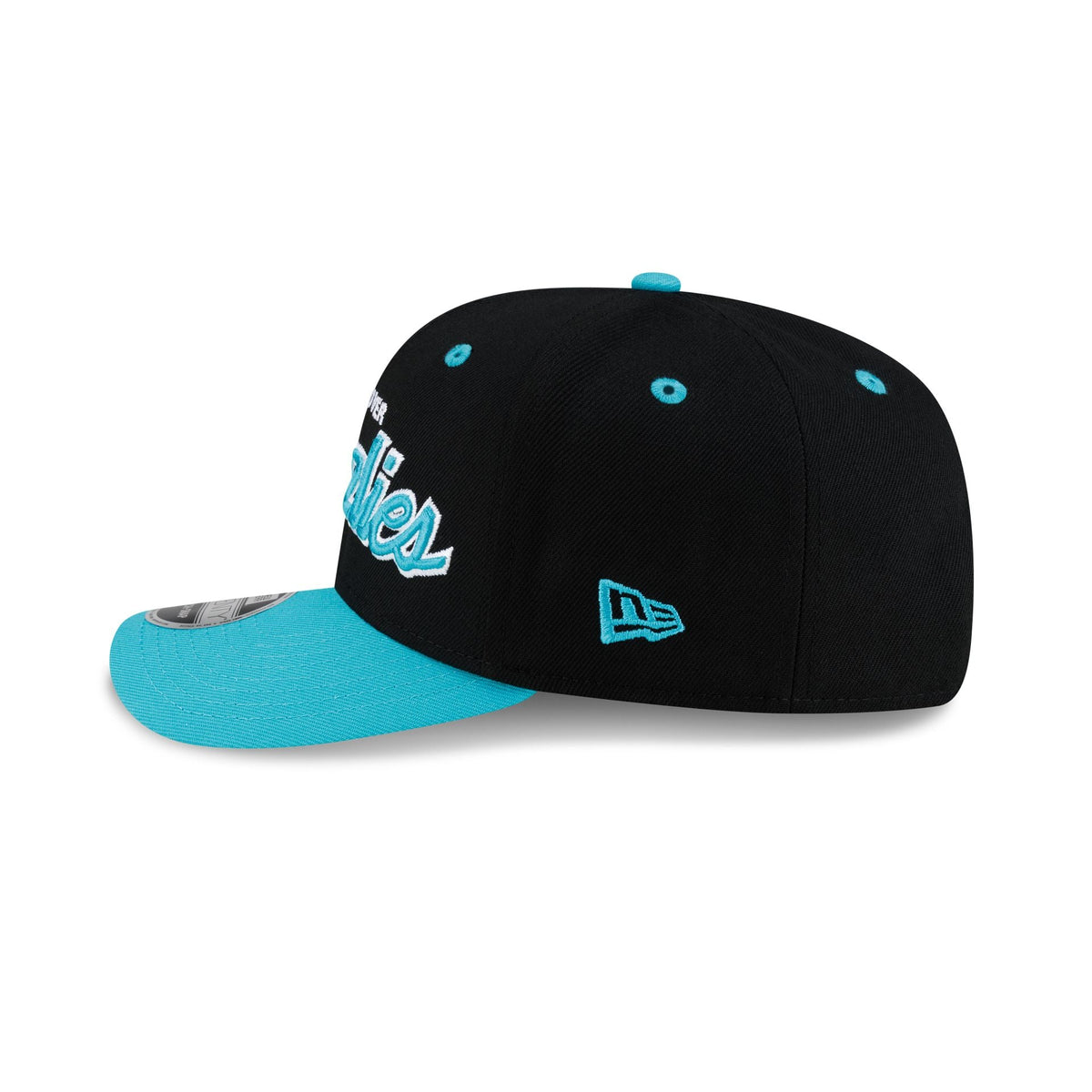 Vancouver Grizzlies Hardwood Classics 90s Script 9SEVENTY Stretch-Snap Hat - Image 5