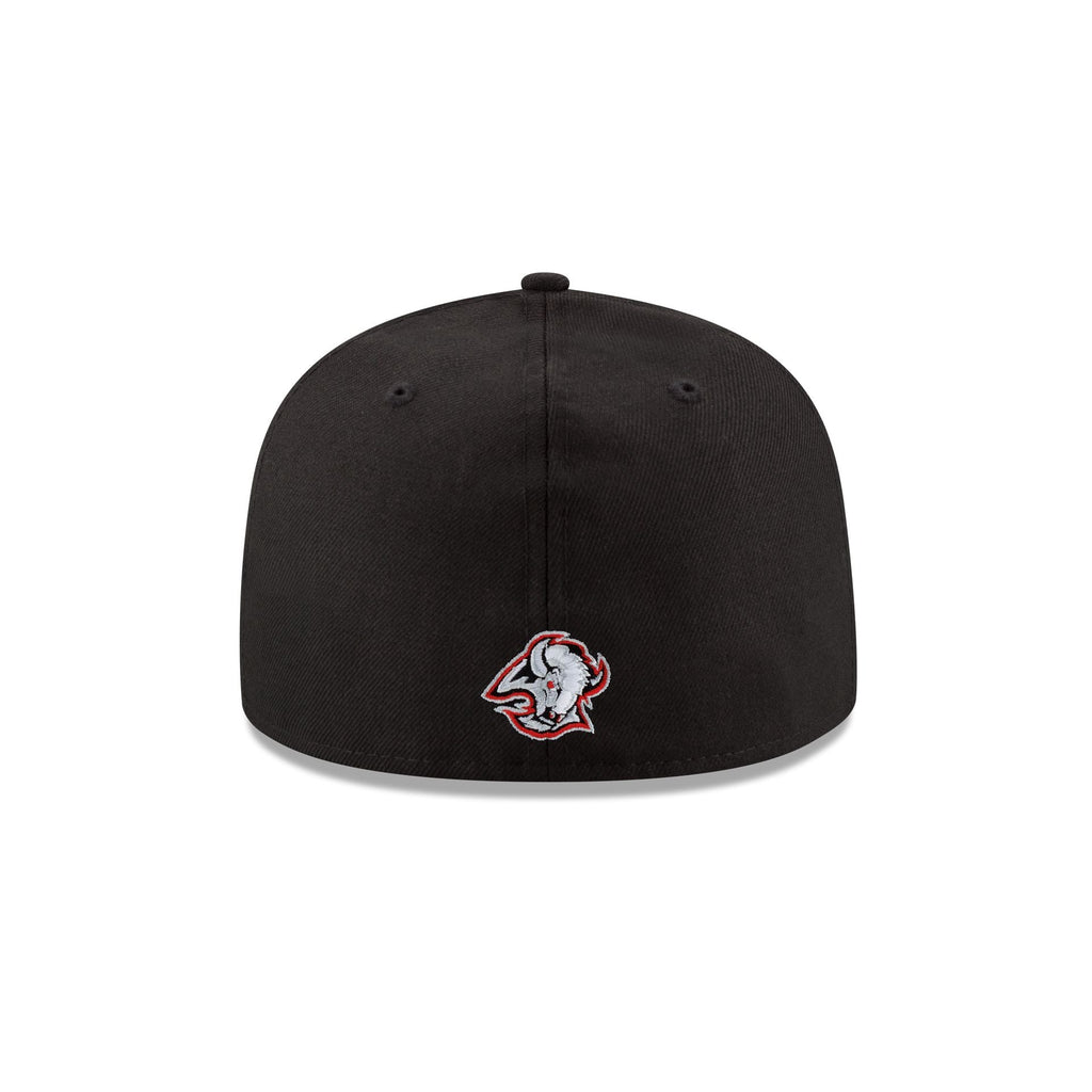 Buffalo Sabres Swords Black 59FIFTY Fitted Hat - Image 4