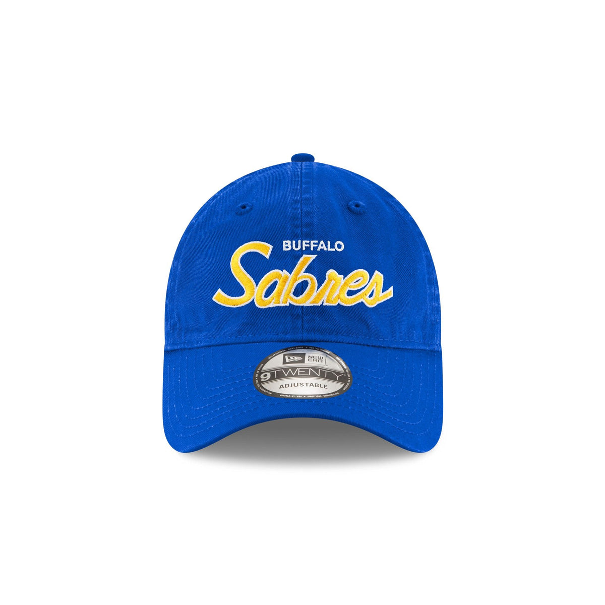 Buffalo Sabres Script Light Royal 9TWENTY Adjustable Hat - Image 2