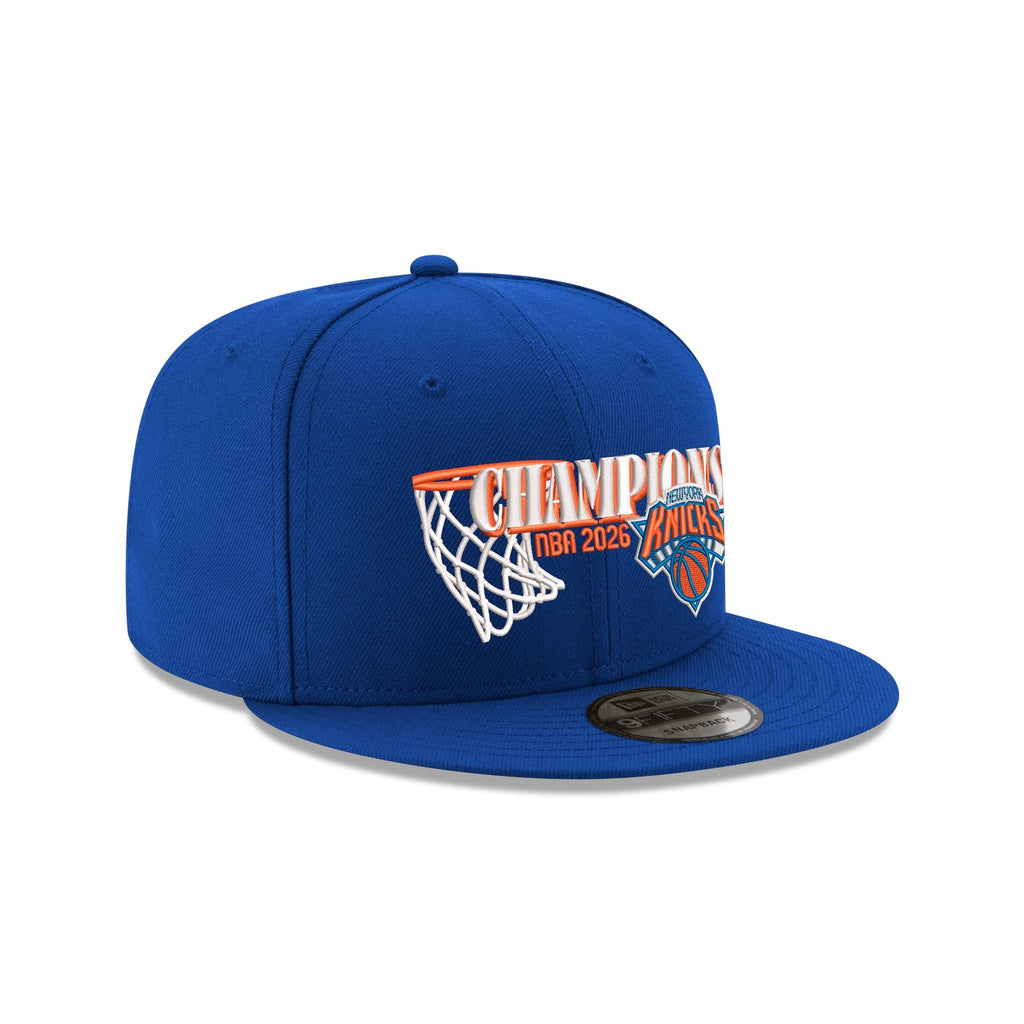 New York Knicks 2026 Champions Wordmark 9FIFTY Snapback Hat - Image 3