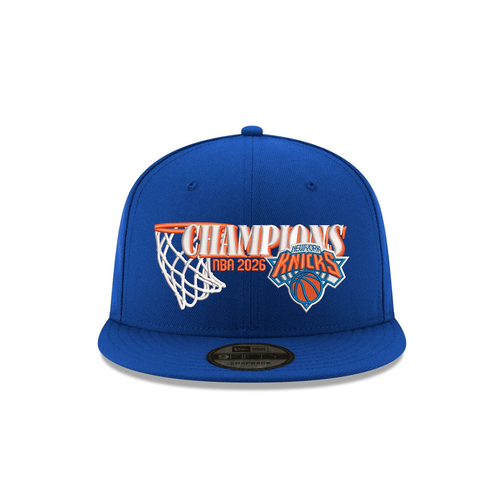 New York Knicks 2026 Champions Wordmark 9FIFTY Snapback Hat - Image 2