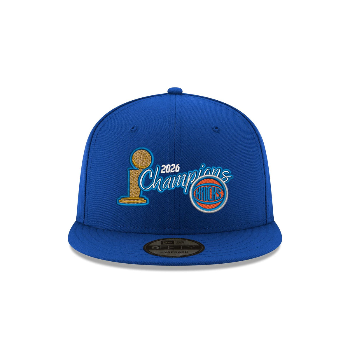 New York Knicks 2026 Champions Script 9FIFTY Snapback Hat - Image 2