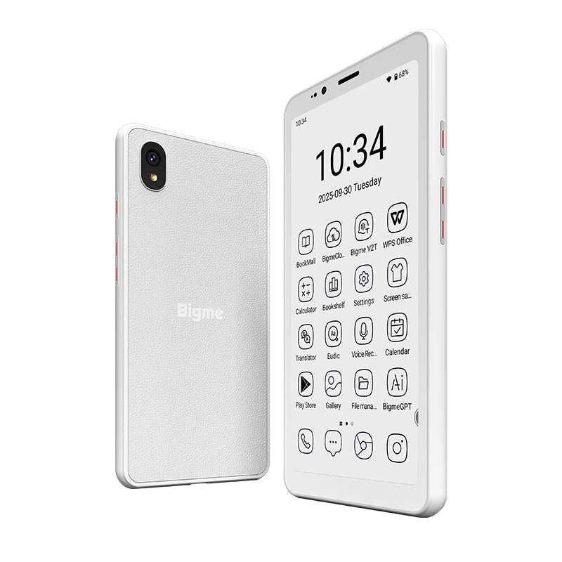 Black Friday Sale--Bigme  4G color ePaper smartphone Hibreak S with Android 14 OS