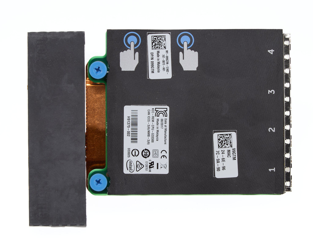 Dell Intel X540 Dual Port 10GB RJ45 & I350 Dual Port 1Gb RJ45 rNDC