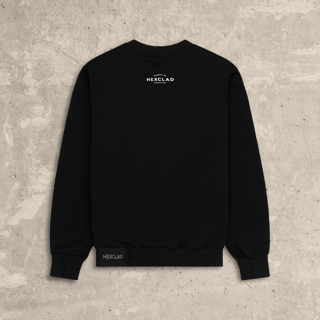 Cursive Hexclad Unisex Crew Neck Sweatshirt - Image 5