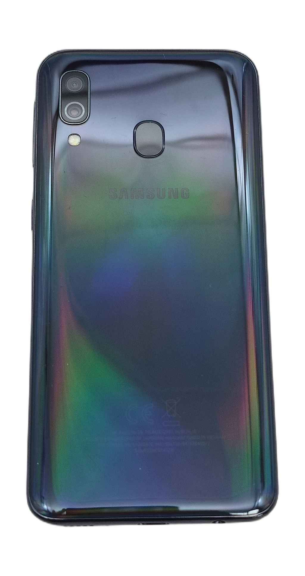 Samsung Galaxy A40 Smartphone, 64GB, Vodafone, Black, SM-A405FN
